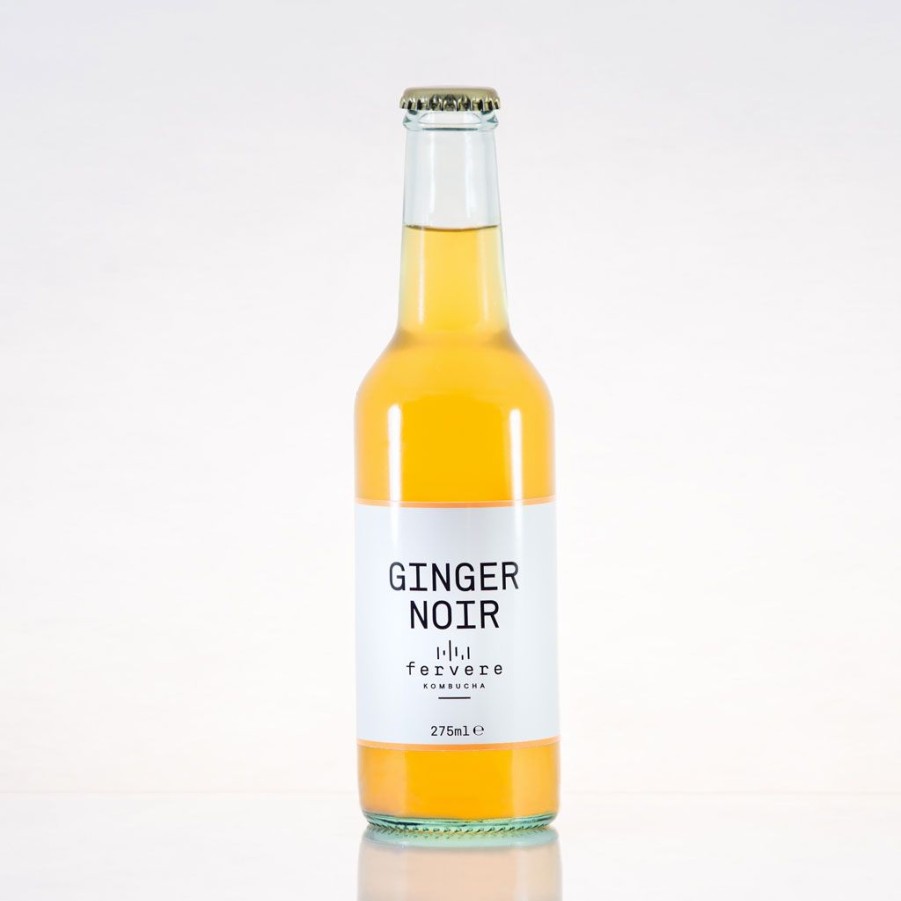 Te Terza luna Kombucha | Kombucha Ginger Noir (12 Pezzi)