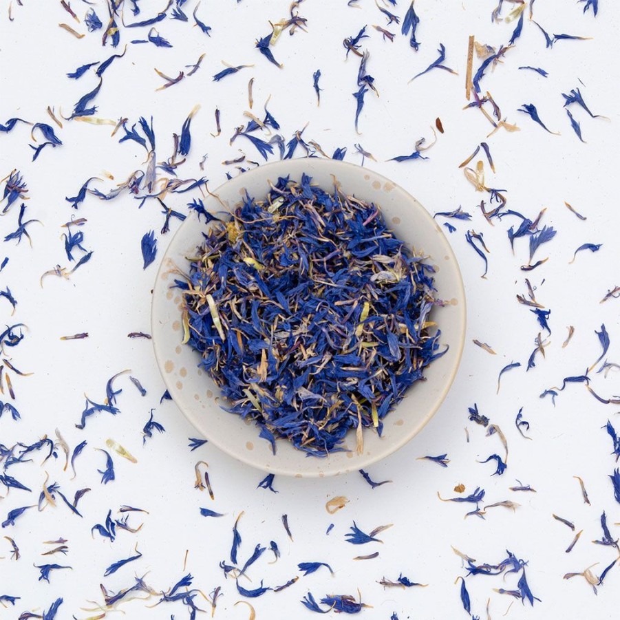 Tisane Terza luna Erbe Officinali | Petali Di Fiordaliso Blu, Fiori Eduli