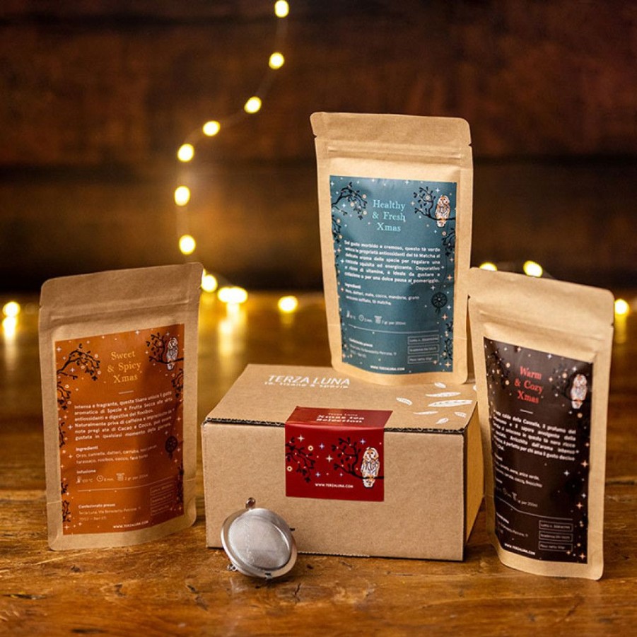 Tisane Terza luna Degustazione Di Tisane | Box Degustazione Xmas